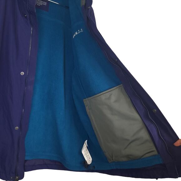 L.L. Bean Men's 3 in 1 Jacket Sz Large Hooded Parka w/ Removable Fleece Jacket - Picture 6 of 16